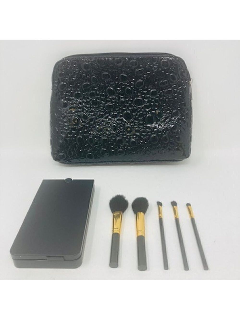 Make up bag, brush set and LED mirror - Picture 4 of 5